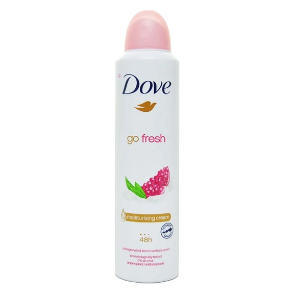 اسپری ضد تعریف داو مدل Go Fresh حجم ۲۵۰ میل رایحه انار و لیمو ترش